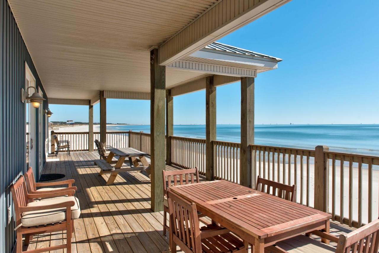 High Tide - Pet Friendly! Expansive Floor Plan And Stunning Views! Large Gulf Front Deck! Home Dauphin Island Bagian luar foto