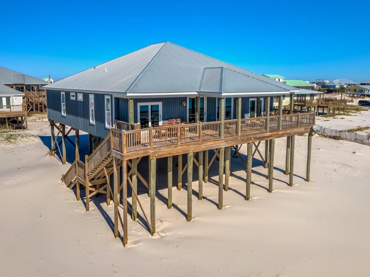 High Tide - Pet Friendly! Expansive Floor Plan And Stunning Views! Large Gulf Front Deck! Home Dauphin Island Bagian luar foto