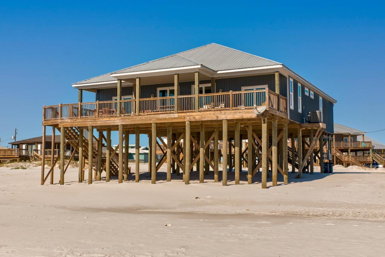 High Tide - Pet Friendly! Expansive Floor Plan And Stunning Views! Large Gulf Front Deck! Home Dauphin Island Bagian luar foto